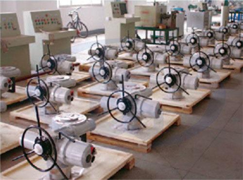 多回轉(zhuǎn)電動執(zhí)行器生產(chǎn)圖