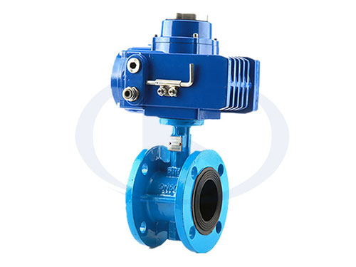 電動軟密封法蘭蝶閥