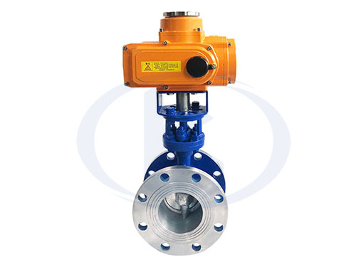 電動(dòng)硬密封法蘭蝶閥