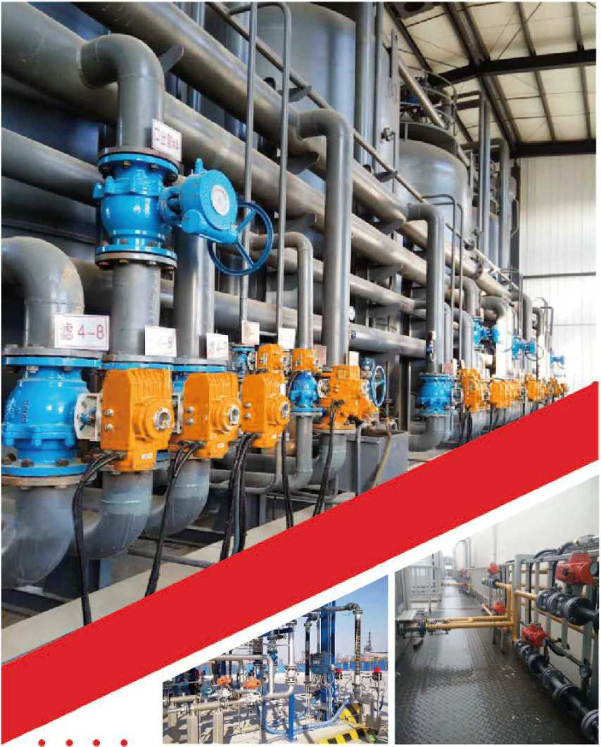 SQ精小型電動執(zhí)行器應用現(xiàn)場