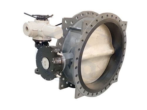 大口徑電動(dòng)法蘭蝶閥